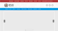 Desktop Screenshot of bitlis.bel.tr